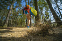Wstępny sprzęt do trailrunningu