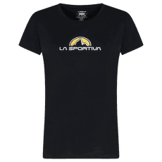Koszulka z krótkim rękawem La Sportiva BRAND TEE WOMEN Black