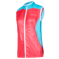 Kamizelka La Sportiva BRIZA WINDBREAKER VEST W Hibiscus/Malibu Blue