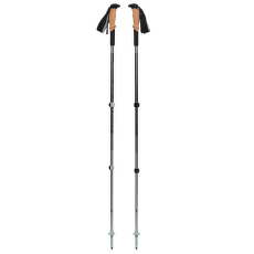 Hole Black Diamond PURSUIT SHOCK TREKKING POLES Steel Grey-Foam Green