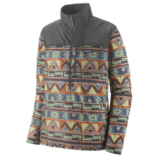 Bunda Patagonia Houdini Stash 1/2 Zip P/O Men High Hopes Geo: Forge Grey