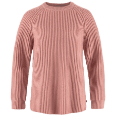 Sweter Fjällräven Övik Rib Sweater Women Dusty Rose