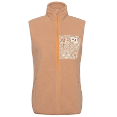 Kamizelka Kari Traa ROTHE VEST LIGHT BROWN