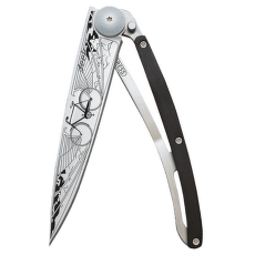 Nóż Deejo Earth Tattoo 37g, Granadilla Wood, Bicycle