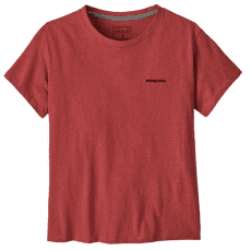 Koszulka z krótkim rękawem Patagonia P-6 Logo Responsibili-Tee Women Potters Red