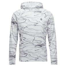 Triko s dlouhým rukávem Black Diamond LS Alpenglow Hoody Men Relief-Alloy-Steel