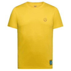 Koszulka z krótkim rękawem La Sportiva Climbing on the Moon T-Shirt Men Giallo/Viola