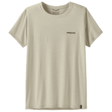 Koszulka z krótkim rękawem Patagonia Cap Cool Daily Shirt - Boardshort Logo Women Dyno White