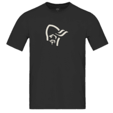 Koszulka z krótkim rękawem Norrona /29 cotton viking T-Shirt Men Caviar Black/Snowdrop