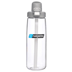 Butelka Nalgene Straw bottle Clear, w. Gray Cap