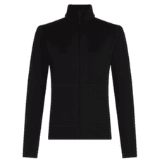 Bluza Icebreaker Merino 400 Realfleece™ Descender LS Zip Women BLACK