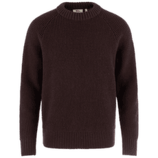 Sweter Fjällräven Övik Waffle Knit Men Black Oak