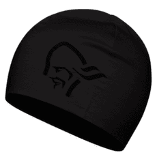 Czapki Norrona /29 pureUll180 Beanie Caviar Black