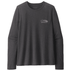 Koszulka z długim rękawem Patagonia LONG-SLEEVED CAP COOL TRAIL SHIRT Women Ink Black