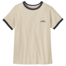 Koszulka z krótkim rękawem Patagonia FITZ ROY FOOTHILLS RINGER TEE Women Undyed Natural