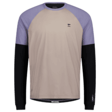 Bluza Mons Royale Tarn Merino Bike Wind Jersey Cinder / Blue Granite / Black