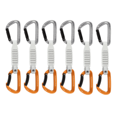 Expresy kompletne Mammut Sender Keylock 12 cm 6-Pack Quickdraws Light Grey-Gold 33272