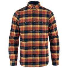 Koszula z długim rękawem Fjällräven Singi Heavy Flannel Shirt Men Autumn Leaf-Dark Navy