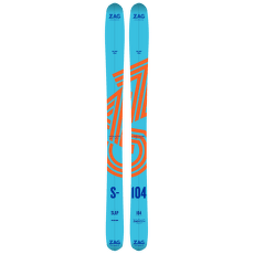 Narty Zag SLAP 104 LADY LIGHT BLUE/ORANGE