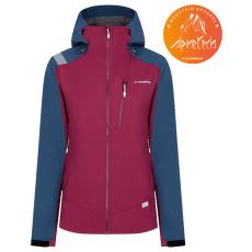 Bunda La Sportiva ALPINE GUIDE SOFTSHELL JACKET Women Red Plum/Opal
