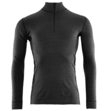 Koszulka z długim rękawem Aclima WarmWool Mock Neck Shirt Men Marengo/Jet Black