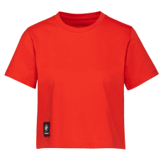 Koszulka z krótkim rękawem Mammut Massone T-Shirt Cropped Women Patch 3778 mammut red