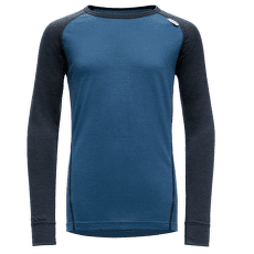 Koszulka z długim rękawem Devold Breeze Junior Shirt 284A INK