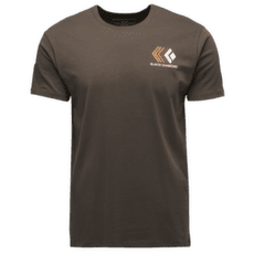 Koszulka z krótkim rękawem Black Diamond Faded SS Tee Men Basalt