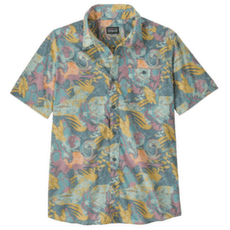 Koszulka z krótkim rękawem Patagonia Go To Shirt Men Moon Tripper: Blue Sage