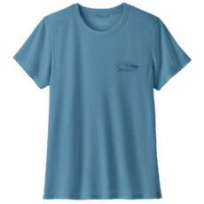 Koszulka z krótkim rękawem Patagonia Cap Cool Trail Shirt - Stratapeaks Women Shore Blue