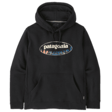 Bluza Patagonia ’95 Oval Logo Uprisal Hoody Men Black: Kaleido