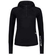 Koszulka z długim rękawem Mons Royale Bella Merino Long Sleeve Hood Women Black