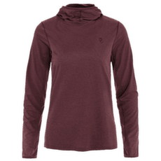 Koszulka z długim rękawem Fjällräven Abisko Sun-hoodie Women Port