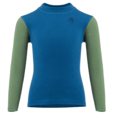 Koszulka z długim rękawem Aclima WarmWool Crew Neck Children Corsair / Dill