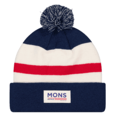 Czapki Mons Royale McCloud Pom Pom Merino Beanie Snowflake / Navy