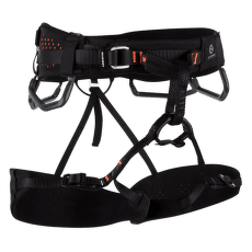 Siodło Mammut Comfort Fast Adjust Harness Men black-safety orange 00430