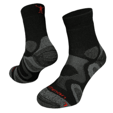 Skarpety Northman Trekking Mid Merino Černá/Šedá