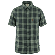 Koszulka z krótkim rękawem Fjällräven Övik Travel Shirt SS Men Dark Navy-Patina Green