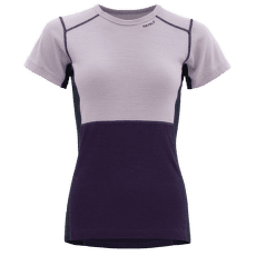 Koszulka z krótkim rękawem Devold Lauparen Merino 190 T-Shirt Women 167B ORCHID/LILAC/INK