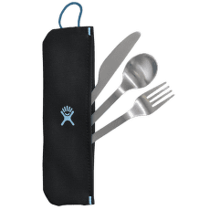 Zestaw Hydro Flask FLATWARE SET STAINLESS / POUCH RAIN 001 Black