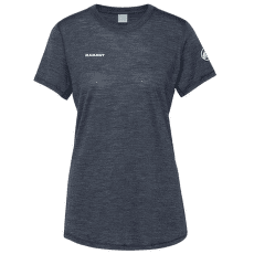 Koszulka z krótkim rękawem Mammut Tree Wool FL T-Shirt Women marine melange 5784