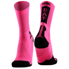 Skarpety X-Bionic X-SOCKS BIKE PERFORM CREW FLUO PINK/X BLACK