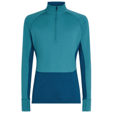 Koszulka z długim rękawem Icebreaker Merino 200 ZoneKnit™ LS Half Zip Men ATLANTIS/TOPAZ/CB