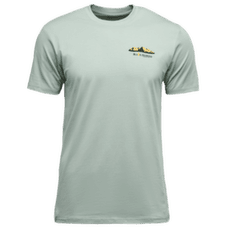 Koszulka z krótkim rękawem Black Diamond Mountainscape SS Tee Men Agave