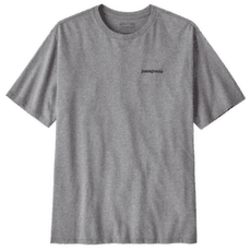 Koszulka z krótkim rękawem Patagonia P-6 Logo Responsibili Tee Men Gravel Heather