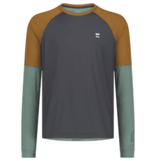Bluza Mons Royale Tarn Merino Bike Wind Jersey Cypress/Caramel/Black