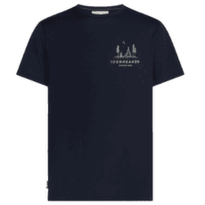 Koszulka z krótkim rękawem Icebreaker Merino 150 Tech Lite SS Tee IB Wordmark Men Midnight Navy