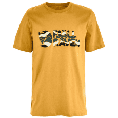 Koszulka z krótkim rękawem Fjällräven Multicolor Logo T-Shirt Men Ochre