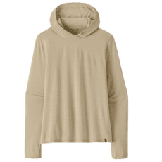 Koszulka z długim rękawem Patagonia Cap Cool Ultra Hoody Women Pumice - Dyno White X-Dye