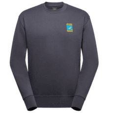Bluza La Sportiva MOON CLIMB SWEATER Unisex Onyx/Yellow